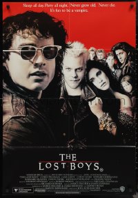 1f1621 LOST BOYS Aust 1sh 1987 teen vampire Kiefer Sutherland, directed by Joel Schumacher!