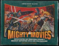 1f0205 MIGHTY MOVIES softcover book 2000 color poster art from adventure epics & spectaculars!