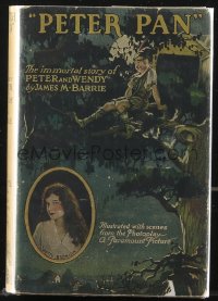 1f2264 PETER PAN Grosset & Dunlap movie edition hardcover book 1924 Betty Bronson, James M. Barrie!