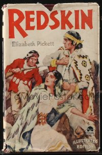 1f2265 REDSKIN Readers Library Publishing Company English hardcover book 1929 Richard Dix!