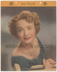 1f2122 JANE POWELL Dixie ice cream premium 1949 wonderful smiling head & shoulders portrait!