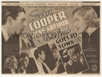 1f0328 MR. DEEDS GOES TO TOWN Australian herald 1937 Gary Cooper & Jean Arthur, Frank Capra classic!