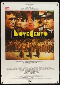 1f2059 1900 Italian 1p 1977 directed by Bernardo Bertolucci, Robert De Niro, different images!