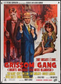 1f1390 GRISSOM GANG Italian 1p 1971 Robert Aldrich, Kim Darby is kidnapped by psychotic killer!