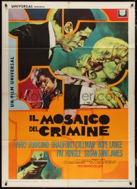 1f1395 JIGSAW Italian 1p 1968 Michael J. Pollard, Bradford Dillman, LSD drug classic, different art!