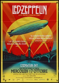 1f1400 LED ZEPPELIN: CELEBRATION DAY advance Italian 1p 2012 great Shepard Fairey artwork!