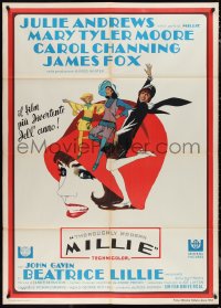 1f1438 THOROUGHLY MODERN MILLIE Italian 1p 1967 art of singing & dancing Julie Andrews!