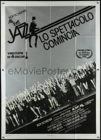 1f1461 ALL THAT JAZZ Italian 2p 1980 Roy Scheider & Jessica Lange star in Bob Fosse musical!