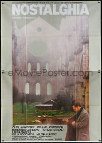 1f1563 NOSTALGHIA Italian 2p 1983 Andrei Tarkovsky's Nostalgia starring Oleg Yankovsky!