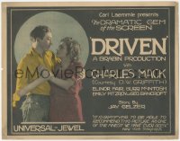 1f0485 DRIVEN TC 1923 hillbilly bootleggers Charles Emmett Mack & Elinor Fair, ultra rare!