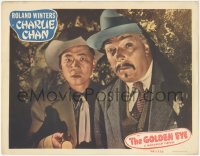 1f0610 GOLDEN EYE LC 1948 c/u of Roland Winters as Charlie Chan with Sen Yung as Tommy Chan!