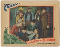 1f0644 LAST OF THE CLINTONS LC 1935 Harry Carey Sr. & others around wounded man on ground!