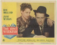 1f0457 LOST WEEKEND LC #5 1945 alcoholic Ray Milland & Doris Dowling, directed by Billy Wilder!