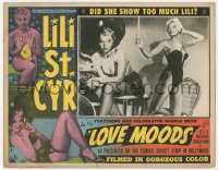 1f0653 LOVE MOODS LC 1952 great images of sexy stripper Lili St. Cyr wearing skimpy outfits!