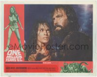 1f0668 ONE MILLION YEARS B.C. LC #8 1966 close up of soaking wet Martine Beswick & John Richardson!