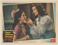 1f0680 PHILADELPHIA STORY LC 1940 Katharine Hepburn teaches Virginia Weidler how to put down boys!