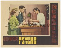 1f0683 PSYCHO LC #4 1960 Alfred Hitchcock, Vera Miles & John Gavin at Bates motel w/Anthony Perkins!