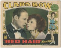 1f0685 RED HAIR LC 1928 sexy Clara Bow with Lane Chandler AND full-length in border, ultra rare!