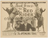 1f0515 RED RIDER chapter 10 TC 1934 Buck Jones cowboy serial, great images, The Avenging Trail!