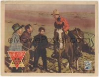 1f0686 RED RIVER VALLEY LC 1936 cowboy Gene Autry riding Champion by three guys tied up in desert!