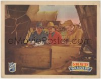 1f0687 RIDE RANGER RIDE LC 1936 Gene Autry, Max Terhune & Robert Homans standing behind crates!