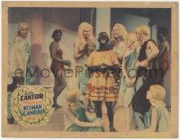 1f0693 ROMAN SCANDALS LC 1933 Goldwyn Girl Lucille Ball & others laugh at Eddie Cantor in blackface!