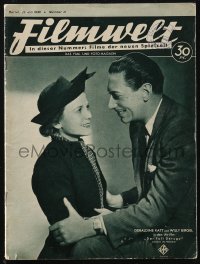 1f1730 FILMWELT German magazine July 29, 1938 great images & articles on German actors & films!