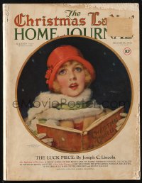 1f1984 LADIES' HOME JOURNAL magazine December 1926 great Christmas cover art by J. Knowles Hare!