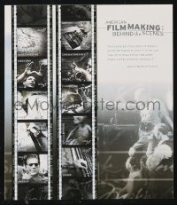 1f0214 AMERICAN FILMMAKING: BEHIND THE SCENES stamp sheet 2003 contains 10 stamps with cool images!