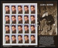 1f0232 JAMES CAGNEY Legends of Hollywood stamp sheet 1998 contains 20 unused postage stamps!