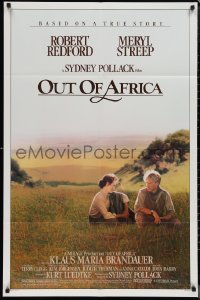 1f1127 OUT OF AFRICA 1sh 1985 Robert Redford & Meryl Streep, directed by Sydney Pollack!