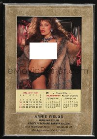 1f2189 PLAYBOY 6x8 calendar 1988 the annual Playmate calendar, sexy nude portraits!