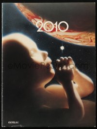 1f1899 2010 souvenir program book 1984 the year we make contact, sequel to 2001: A Space Odyssey!