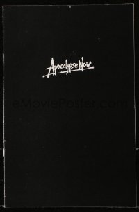 1f1906 APOCALYPSE NOW souvenir program book 1979 Francis Ford Coppola Vietnam War classic!