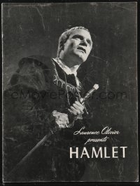 1f1930 HAMLET souvenir program book 1949 Laurence Olivier, Shakespeare classic, Best Picture winner!