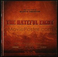 1f1630 HATEFUL EIGHT roadshow Australian souvenir program book 2016 Quentin Tarantino, 70mm roadshow engagement!