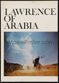 1f1632 LAWRENCE OF ARABIA Australian souvenir program book 1963 David Lean classic, Peter O'Toole!