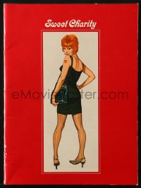 1f1963 SWEET CHARITY souvenir program book 1969 Bob Fosse, Robert McGinnis art of Shirley MacLaine!