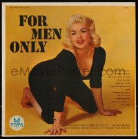 1f1249 JAYNE MANSFIELD 33 1/3 RPM record 1957 pictured on the cover of Lew Raymond's For Men Only!