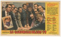 1f0369 OCEAN'S 11 Spanish herald 1961 Sinatra, Martin, Davis Jr., Dickinson, Lawford, Rat Pack!