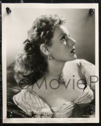 1f2508 MAUREEN O'HARA 4 8x10 stills 1950s wonderful portrait images of the star, one censored!