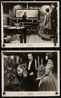 1f2482 PREMATURE BURIAL 6 8x10 stills 1962 Edgar Allan Poe, Ray Milland, Hazel Court, Richard Ney!