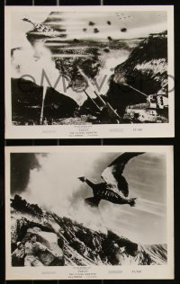 1f2474 RODAN 7 8x10 stills 1957 Ishiro Honda classic, with several great special effects scenes!