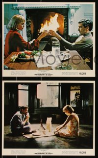 1f2515 ROSEMARY'S BABY 4 color 8x10 stills 1968 John Cassavetes, Mia Farrow, Polanski classic!