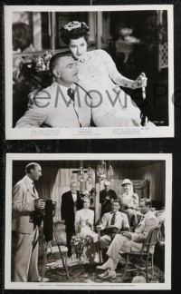 1f2533 TEMPTATION 3 8x10 stills 1946 George Brent & Charles Korvin can't resist sexy Merle Oberon!