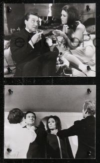 1f2279 AVENGERS 5 TV deluxe approximately 7x9 English stills 1960s Diana Rigg & Patrick Macnee!