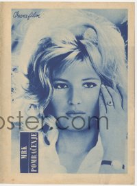 1f0311 ECLIPSE Yugoslavian herald 1962 Michelangelo Antonioni, Alain Delon, sexy Monica Vitti, rare!