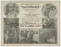 1f0279 FLYING ACE herald 1926 cool all-black aviation, the greatest airplane thriller ever produced!