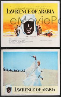 1f0770 LAWRENCE OF ARABIA 8 LCs 1962 Peter O'Toole, Claude Rains, Anthony Quayle, complete set!