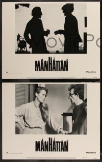 1f0773 MANHATTAN 8 LCs 1979 classic Woody Allen, Meryl Streep & Diane Keaton, Mariel Hemingway!